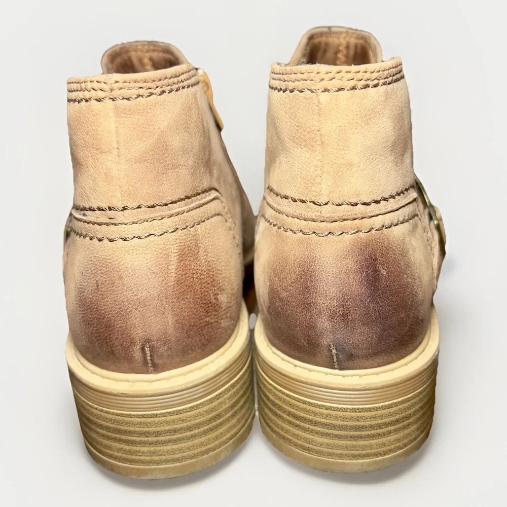 CLARKS Hearth Faye Ankle Boot Women's Size‎ US 8.5 Brown Nubuck